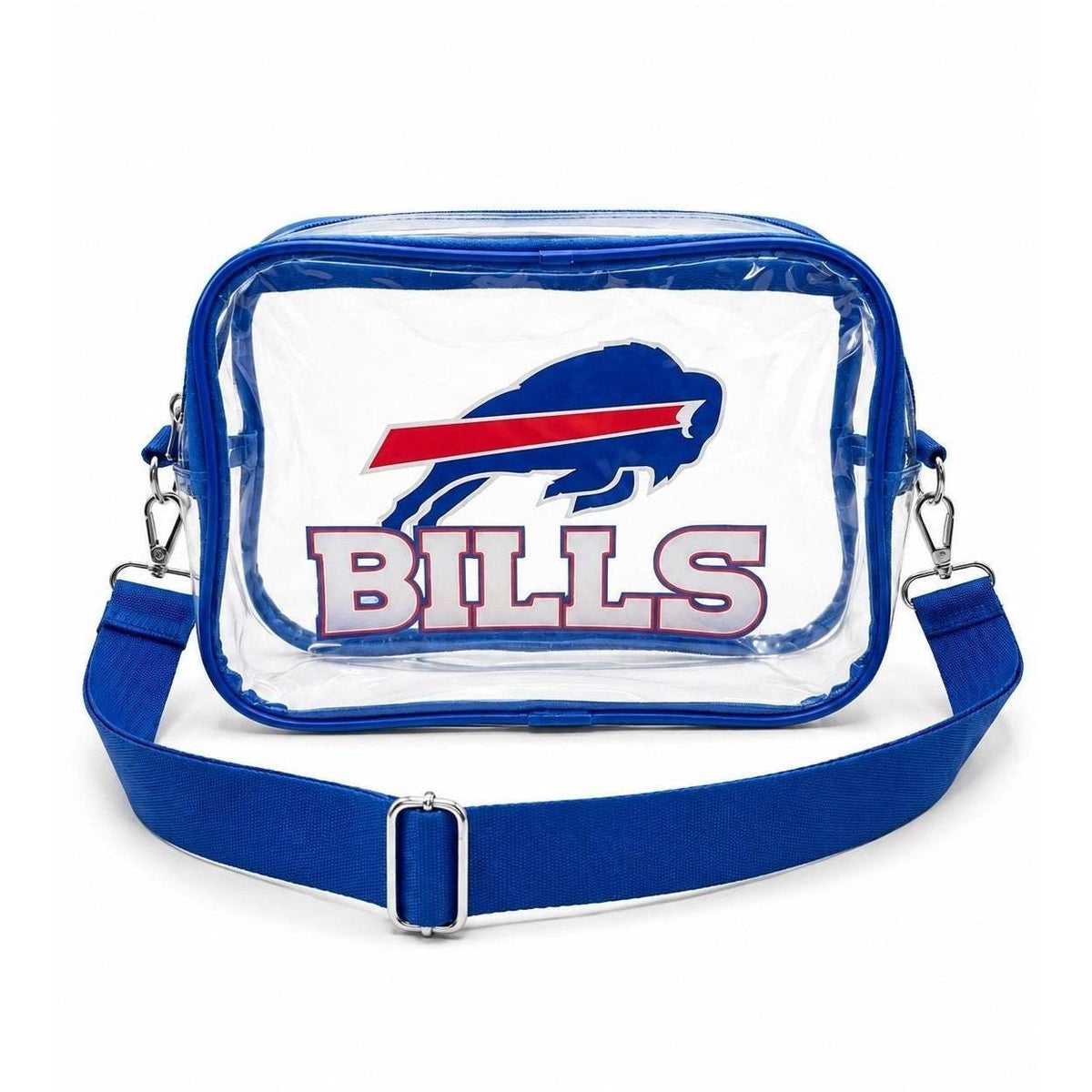 Buffalo Bills Clear Sling Bag, Football Crossbody Bag, Bills Fan Gift