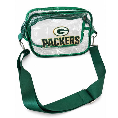 Green Bay Packers Green White Clear Fanny Pack | Game Day Bag
