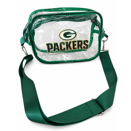 Green Bay Packers Green White Clear Fanny Pack | Game Day Bag