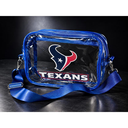Houston Texans Blue Red Clear Fanny Pack | Game Day Bag