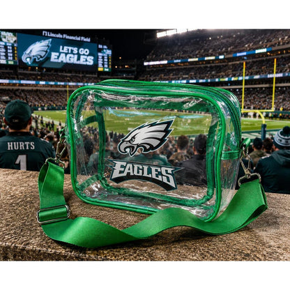 Philadelphia Eagles Green Clear Fanny Pack | Game Day Bag