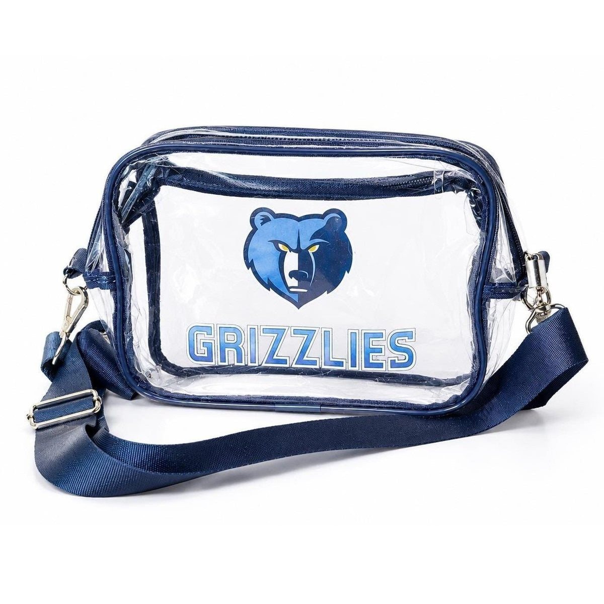 Memphis Grizzlies Clear Sling Bag, Basketball Crossbody Bag, Grizzlies Fan Gift