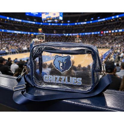 Memphis Grizzlies Clear Sling Bag, Basketball Crossbody Bag, Grizzlies Fan Gift