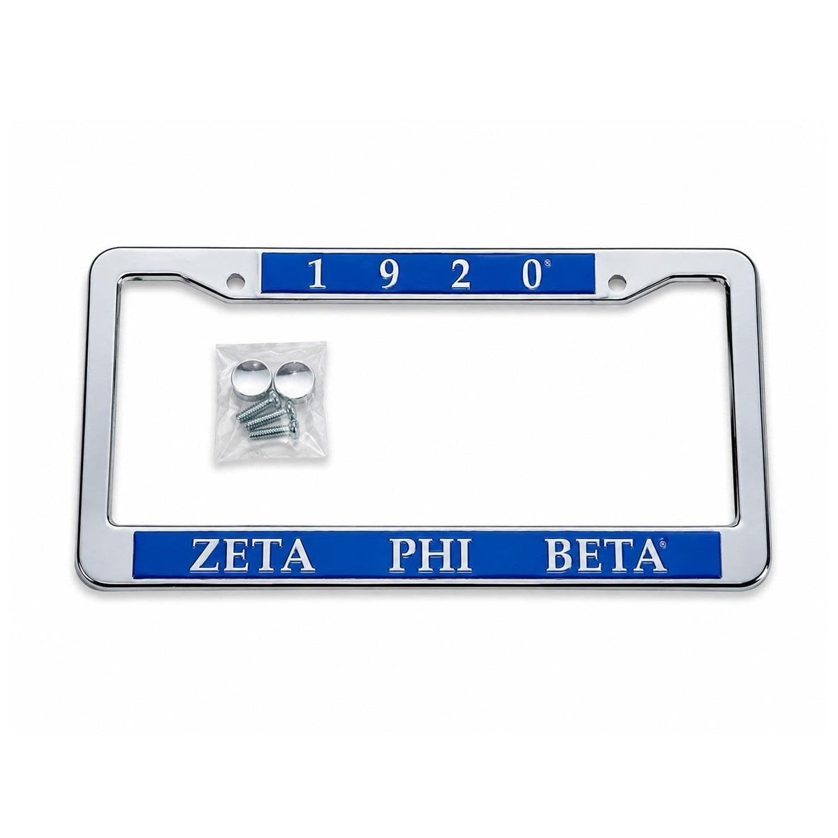 Zeta Phi Beta License Plate Frame | ZPB 1920