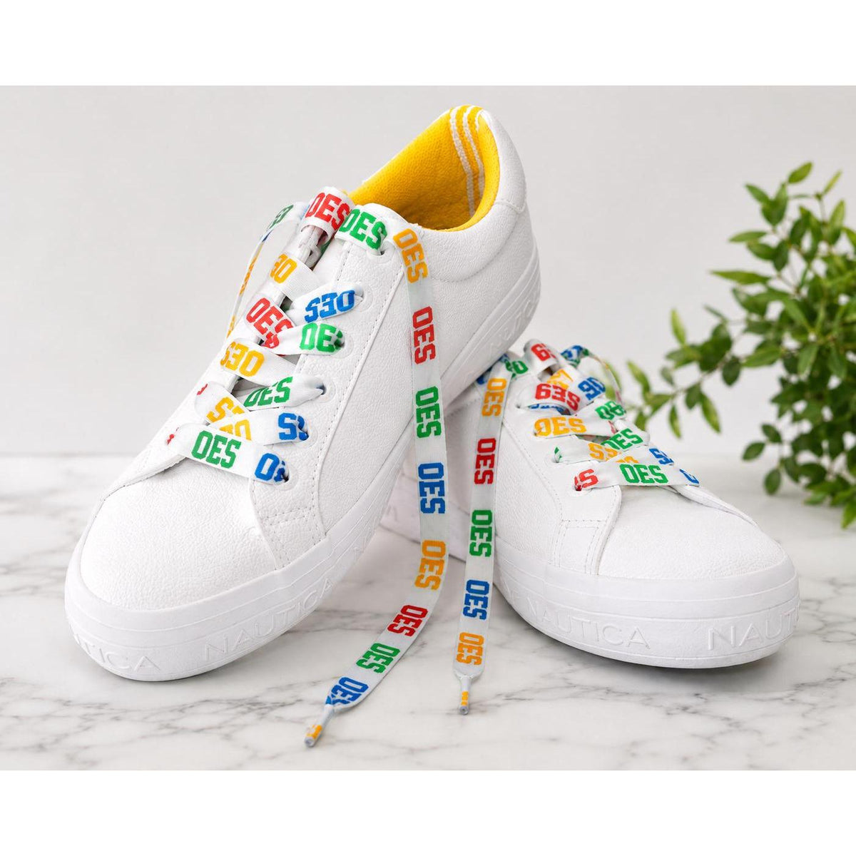 Order of the Eastern Star Multicolor Shoelaces | OES Style