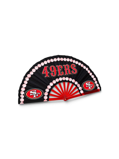 San Francisco 49ers Clack Fan, NFL Football Folding Hand Fan, 49ers Game Day Fan, Football Gift