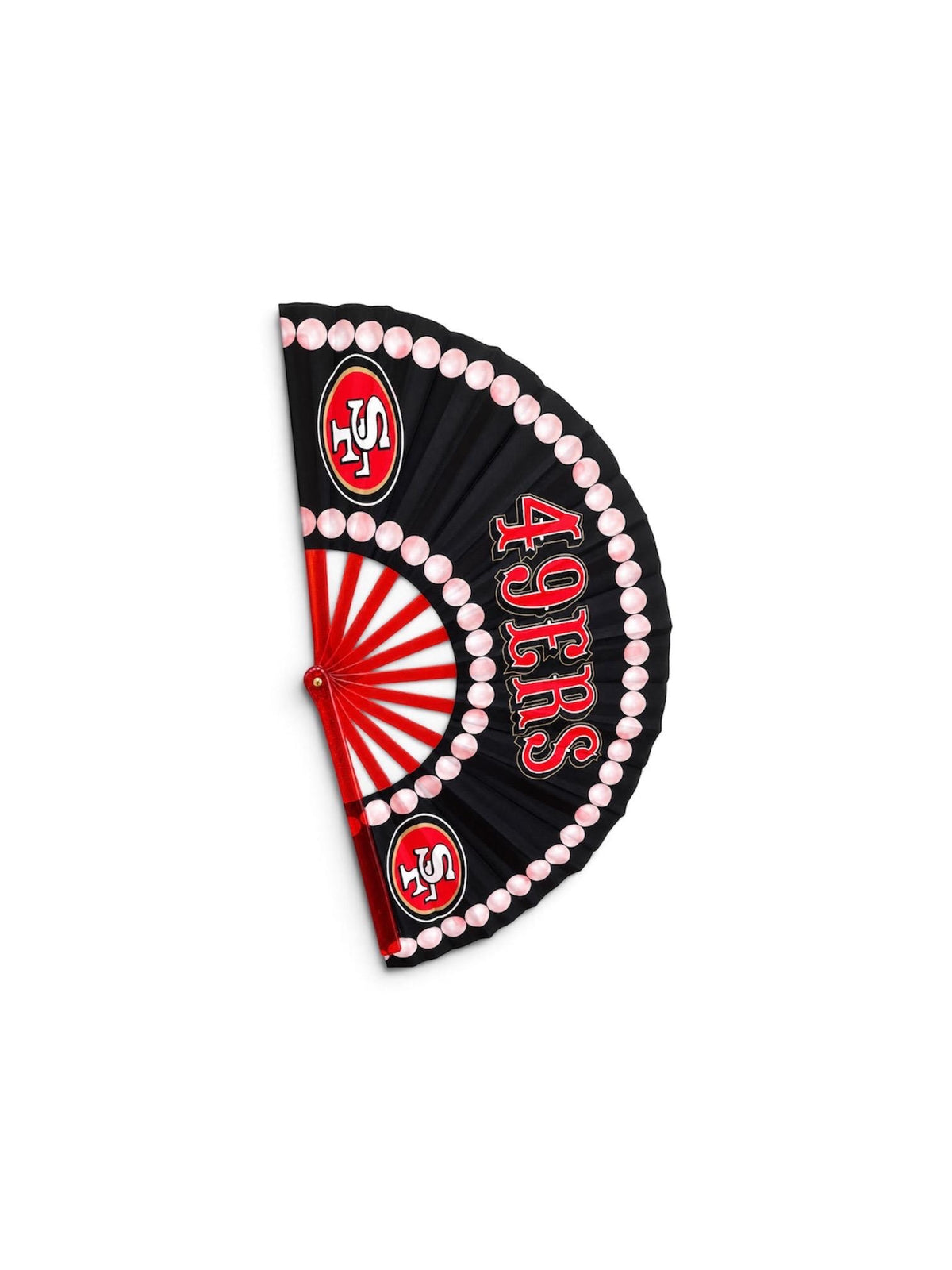 San Francisco 49ers Clack Fan, NFL Football Folding Hand Fan, 49ers Game Day Fan, Football Gift