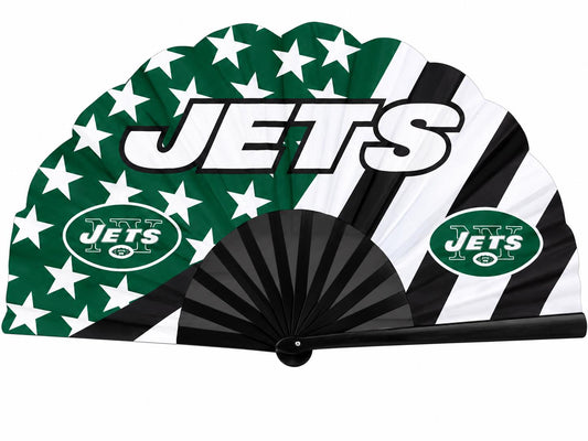 New York Jets Clack Fan | NFL Game Day Folding Hand Fan