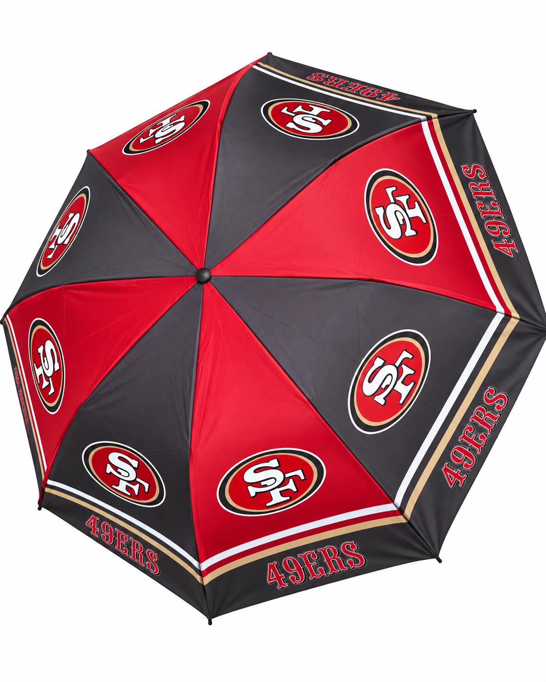 San Francisco 49ers Umbrella | Black & Red