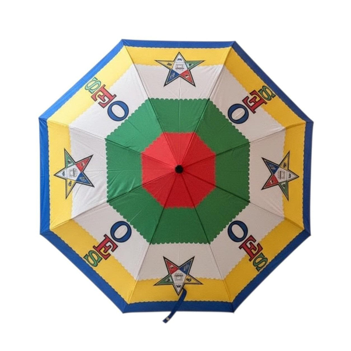 Order of the Eastern Star Folding Umbrella | Colorful Travel Umbrella