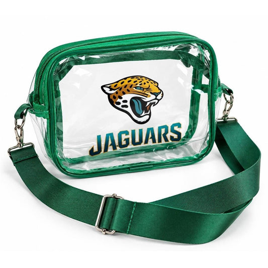 Jacksonville Jaguars Green Clear Fanny Pack | Game Day Bag