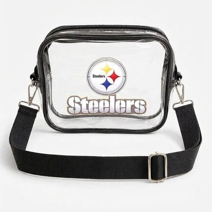Pittsburgh Steelers Black Clear Fanny Pack | Game Day Bag