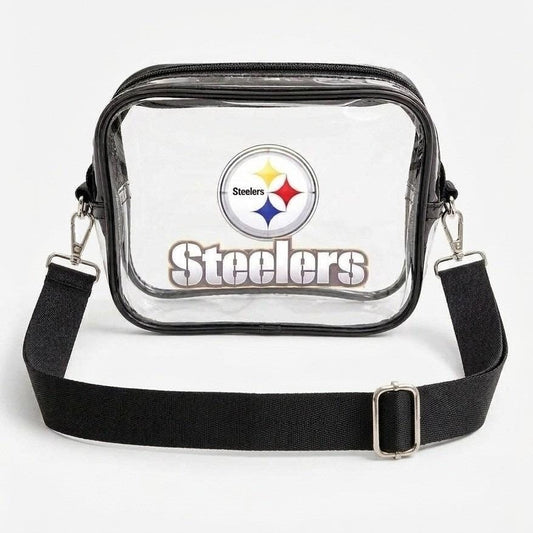 Pittsburgh Steelers Black Clear Fanny Pack | Game Day Bag