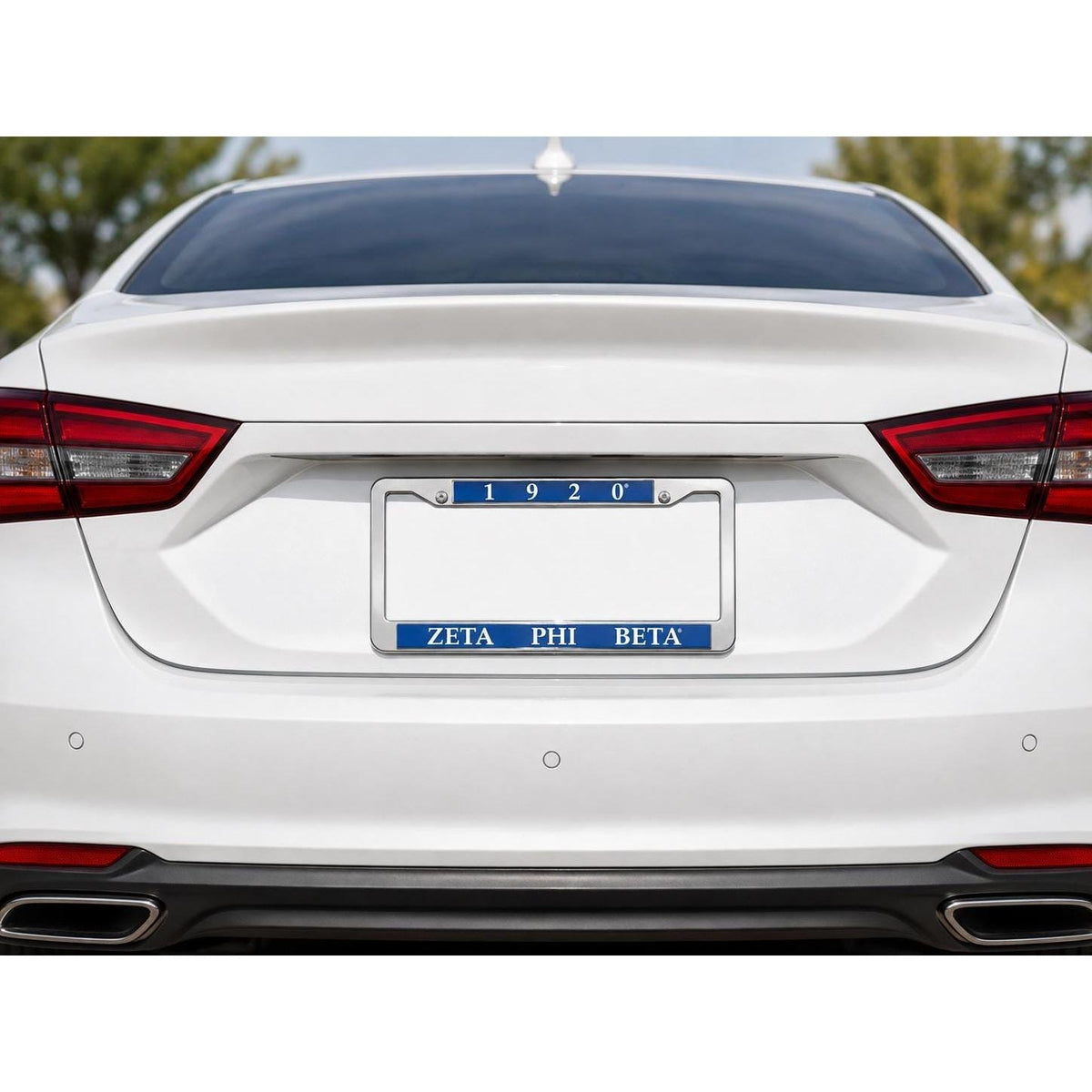 Zeta Phi Beta License Plate Frame | ZPB 1920