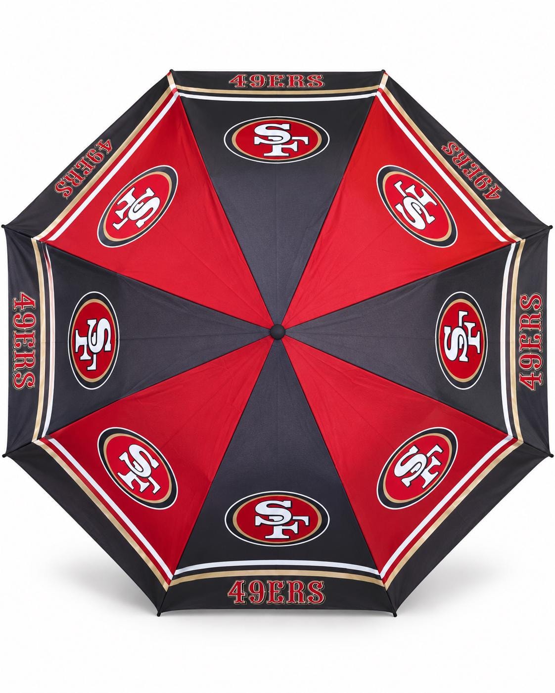 San Francisco 49ers Umbrella | Black & Red