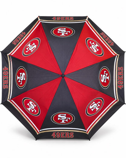 San Francisco 49ers Umbrella | Black & Red