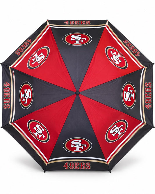 San Francisco 49ers Umbrella | Black & Red