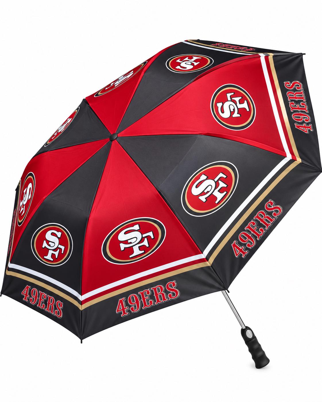 San Francisco 49ers Umbrella | Black & Red