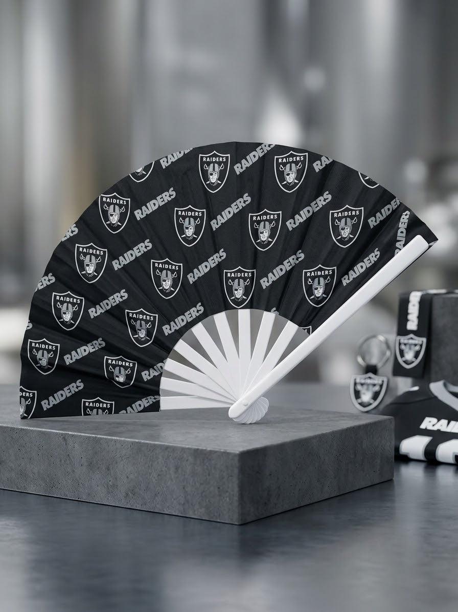 Las Vegas Raiders Clack Fan | NFL Game Day Folding Hand Fan