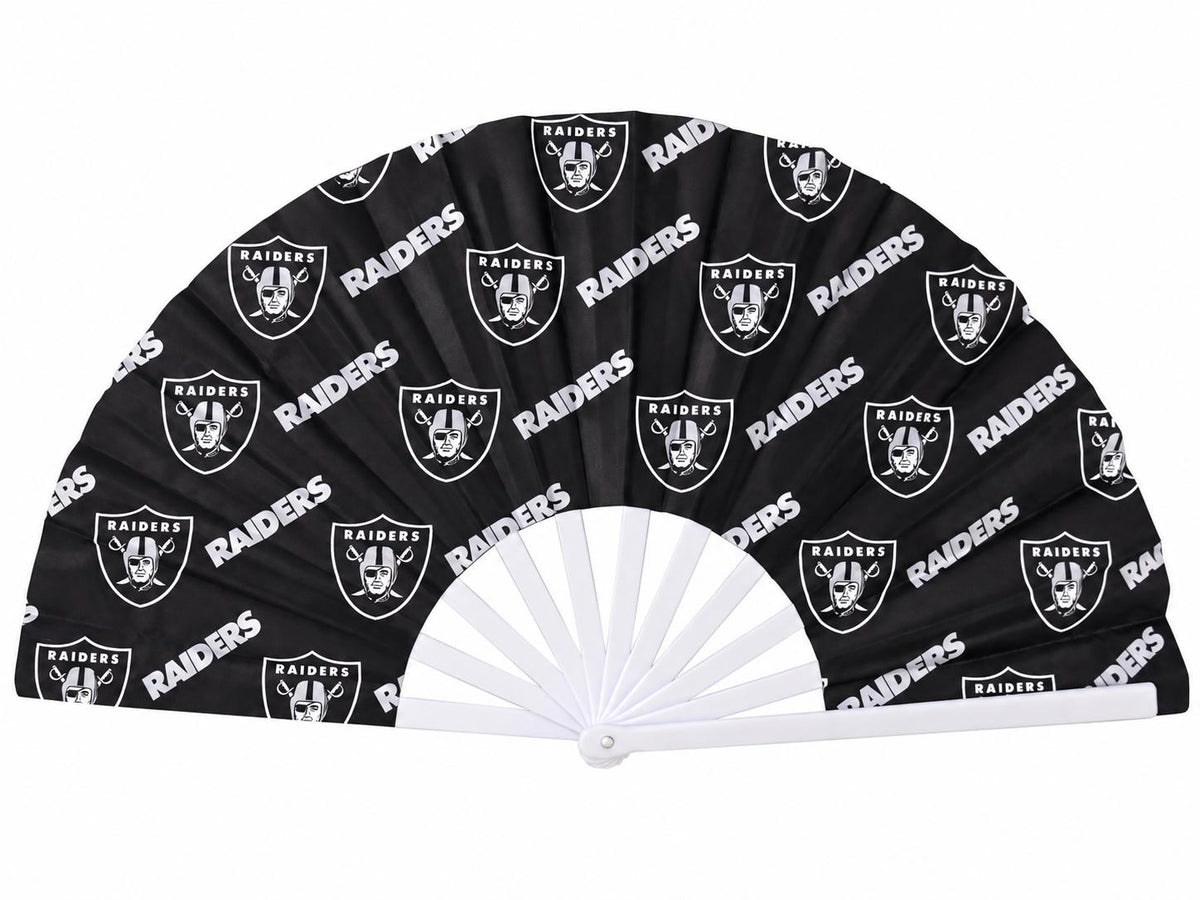 Las Vegas Raiders Clack Fan | NFL Game Day Folding Hand Fan