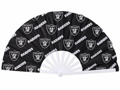 Las Vegas Raiders Clack Fan | NFL Game Day Folding Hand Fan